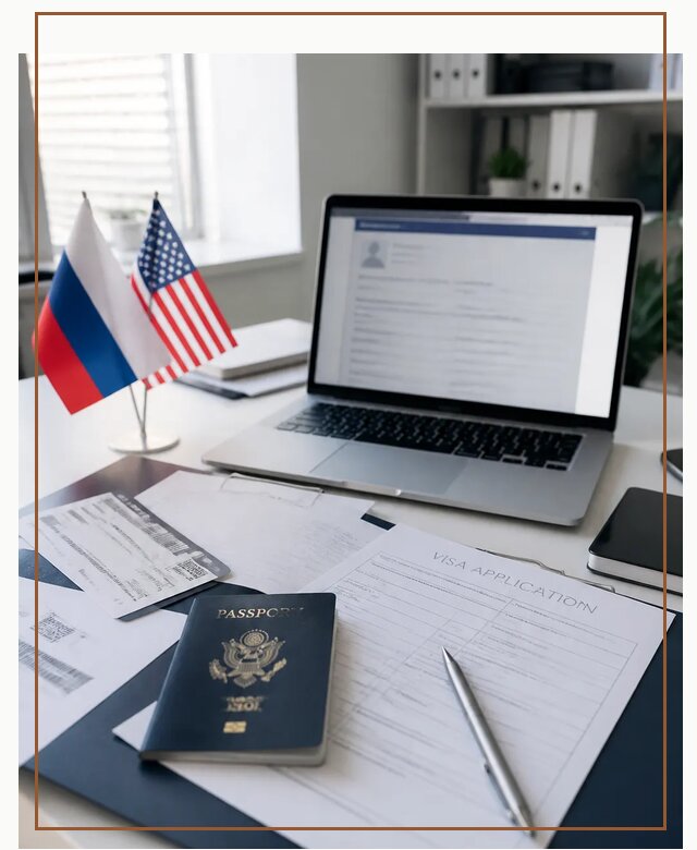 Оформление визы в США для туристов и бизнеса в Нягани