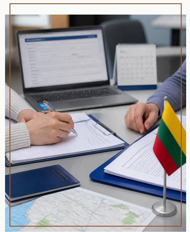 Профессиональное оформление визы в Литву для поездки в Нягани