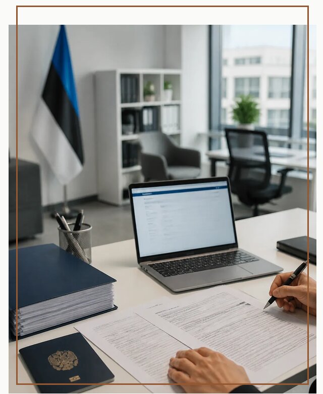 Оформление ВНЖ в Эстонии для переезда и легального проживания в Нягани