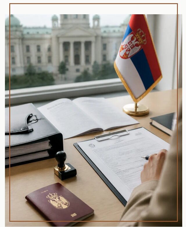 Оформление гражданства Сербии под ключ для переезда в Нягани